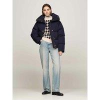 Padded Puffer Jacket with High Neck