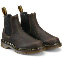 2976 Leather Chelsea Boots with Faux Fur Lining