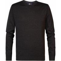 Cotton Mix Jumper with Crew Neck