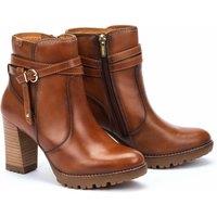 Connelly Leather Ankle Boots with Block Heel