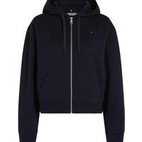 Zip-Up Hoodie in Cotton Mix