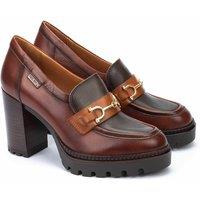 Cervera Block Heel Loafers in Leather