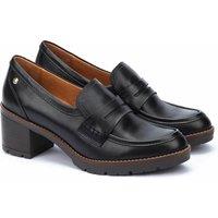 Llanes Leather Heeled Loafers