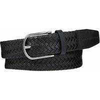 Business Luxe Braided Belt in Leather