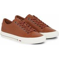 Street Patch Vulcanised Trainers in Leather