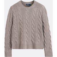 Round-Neck Jumper, Wool and Cashmere Blend