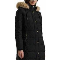 Mid-Length Padded Jacket with Hood