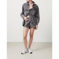 Jaxy Oversize Shirt in Faded Denim