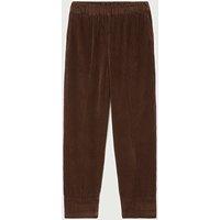 Padow Cotton Straight Trousers in Corduroy