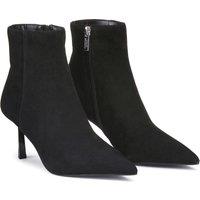 Sabine Stiletto Ankle Boots with Pointed Toe in Suede