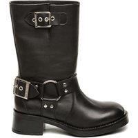 Blessing Leather Biker Boots