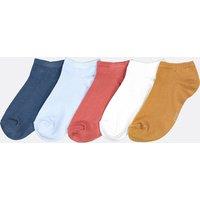 Pack of 5 Pairs of Plain Socks