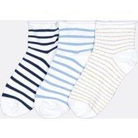 Pack of 3 Pairs of Striped Socks