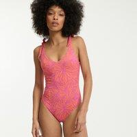 Printed Halterneck Swimsuit