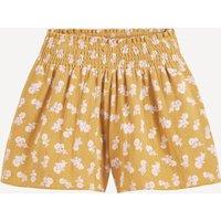 Printed Cotton Muslin Shorts