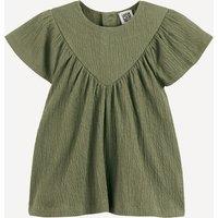 Butterfly Blouse with Short Sleeves