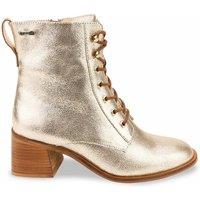 Fifi Leather Ankle Boots with Laces