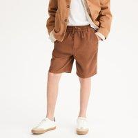 Cotton/Linen Bermuda Shorts