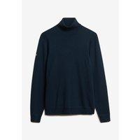 Merino Wool Mix Jumper with Turtleneck