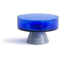 Trapani Blue Glass & Marble Bowl