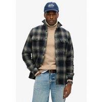 Checked Sherpa-Lined Shacket