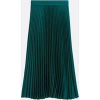 Pleated Maxi Skirt