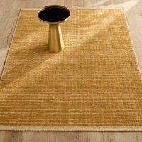 Ubin Hand-Knotted Rug in Wool/Cotton