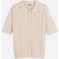 Fine Knit Polo Jumper