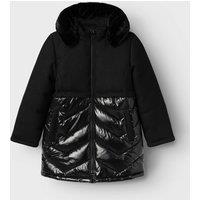 Long Hooded Padded Jacket