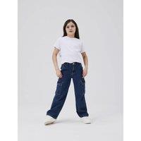 Wide Leg Cargo Jeans