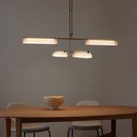 Strozzi Gallina Pendant Light in Sandblasted Glass