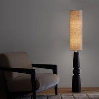 Totemy Floor Lamp in Mango/Linen