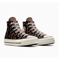 All Star Lift Hi Lavish Leopard High Top Trainers