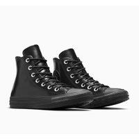 Chuck Taylor All Star Hi Black Lux High Top Trainers in Leather