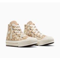 Kids' All Star EVA Lift Lavish Leopard High Top Trainers