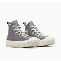 Kids' All Star EVA Lift Cozy Essentials High Top Trainers in Leather