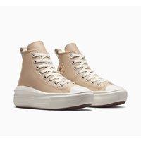 Kids' All Star Move Hi Cozy Essentials High Top Trainers in Leather