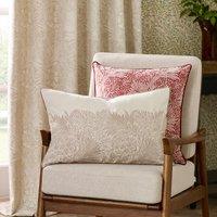 Marigold Embroidered Piped Feather Filled Cushion
