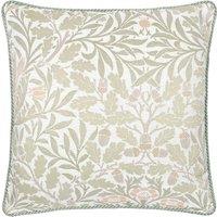 Acorn Jacquard Chenille Feather Filled Cushion
