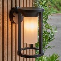 Calry Black Outdoor Wall Light