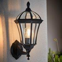 Lifford Black Outdoor Uplight Wall Light