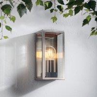 Beltra Silver Outdoor Wall Light