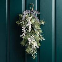 60cm Swag with Stripey Bow