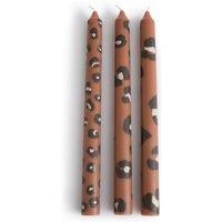 Set of 3 Azhar Leopard Print Candles