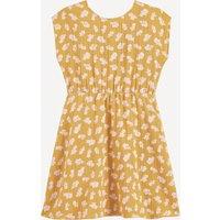 Sleeveless Full Dress in Cotton Muslin