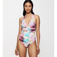 Summer Fleur Plunge Swimsuit