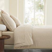 Sabbal Washed Cotton Percale Duvet Cover