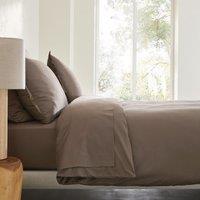 Saria Washed Cotton Sateen Duvet Cover