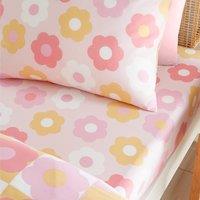 Retro Daisy Fitted Sheet