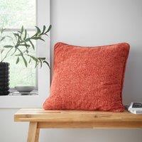 Wilson Plain Chenille Filled Cushion